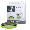 Eat Slowly Live Longer Puzzle Circle