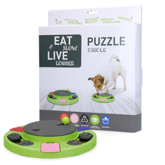 Eat Slow Live Longer Puzzle Circle