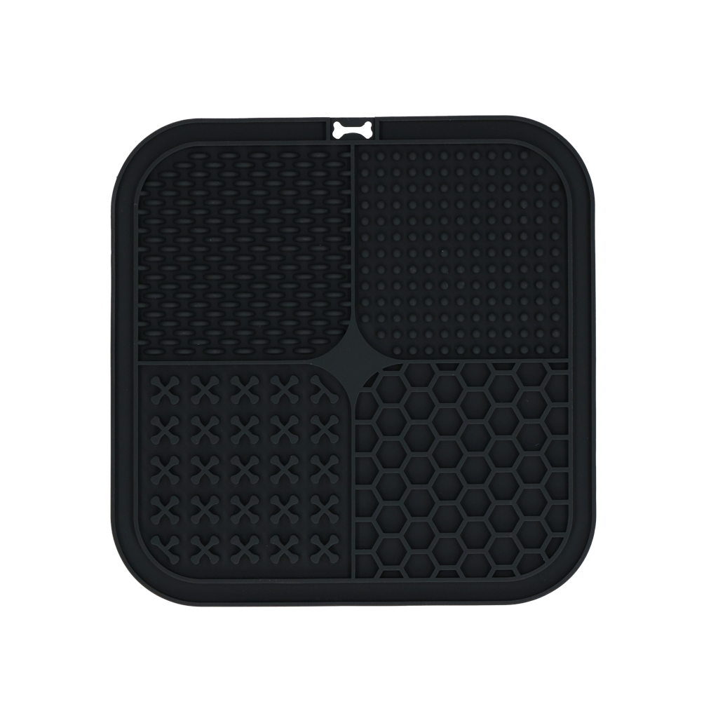 Eat Slow Live Longer Lick Mat Quad