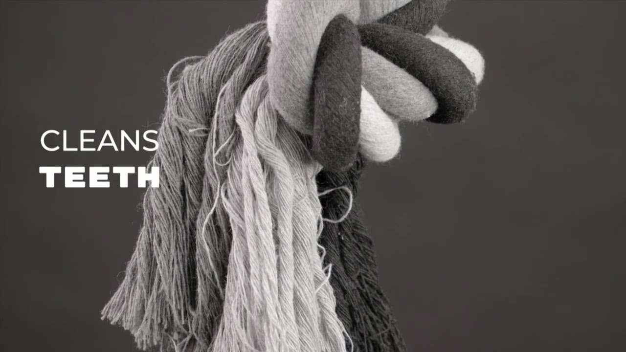 Floss Toss Dental Rope 3 Knot 55 cm